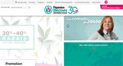 Desktop Screenshot of pepinierebrown.com